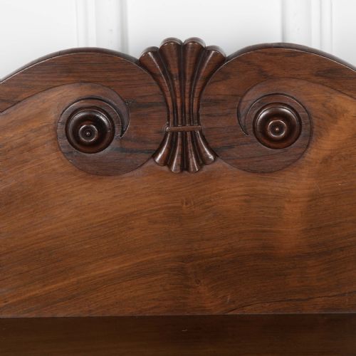 REGENCY ROSEWOOD SIDE CABINETBOOKCASE - ADDITIONAL PHOTO 5
