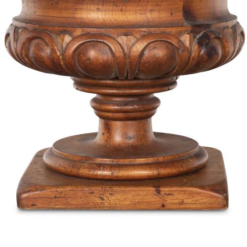 19TH CENTURY CARVED CAMPANA URN - ADDITIONAL PHOTO 4
