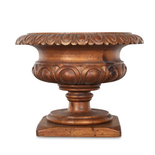 19TH CENTURY CARVED CAMPANA URN - ADDITIONAL PHOTO 5