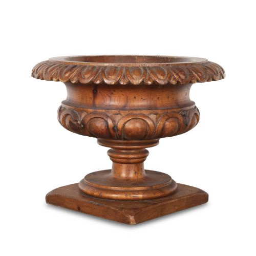 19TH CENTURY CARVED CAMPANA URN - ADDITIONAL PHOTO 6