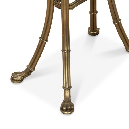 REGENCY MARBLE AND GILT BRASS CHESS TABLE - ADDITIONAL PHOTO 10
