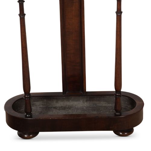 REGENCY MAHOGANY HALL STAND - ADDITIONAL PHOTO 7