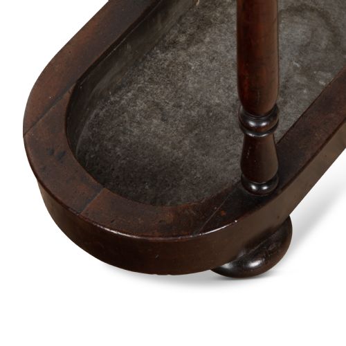 REGENCY MAHOGANY HALL STAND - ADDITIONAL PHOTO 8