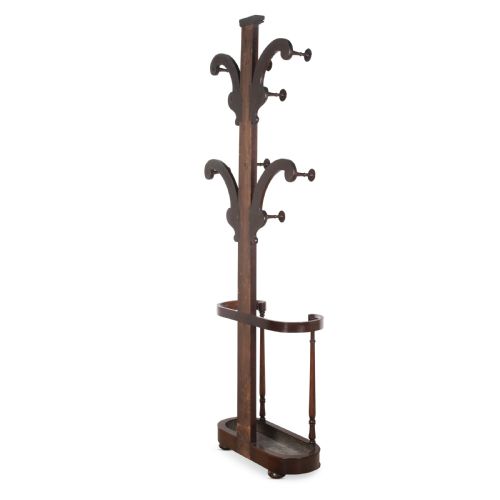 REGENCY MAHOGANY HALL STAND - ADDITIONAL PHOTO 9
