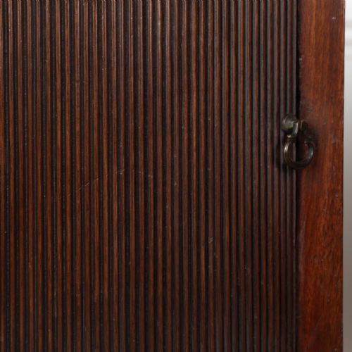 PAIR OF GEO III GILLOW BEDSIDE CUPBOARDS - ADDITIONAL PHOTO 8