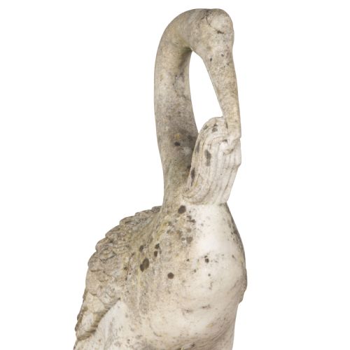 19TH CENTURY ITALIAN MARBLE CRANES - ADDITIONAL PHOTO 7