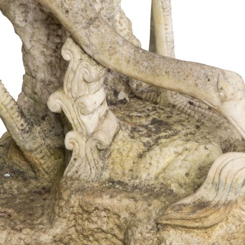 19TH CENTURY ITALIAN MARBLE CRANES - ADDITIONAL PHOTO 12