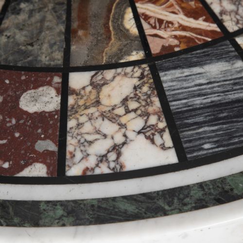 19TH CENTURY SPECIMEN MARBLE AND GILTWOOD CENTRE TABLE - ADDITIONAL PHOTO 4