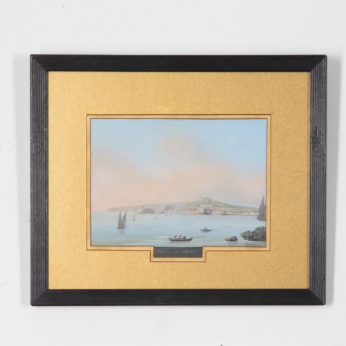 SET OF SIX 19TH CENTURY GRAND TOUR GOUACHES - ADDITIONAL PHOTO 1