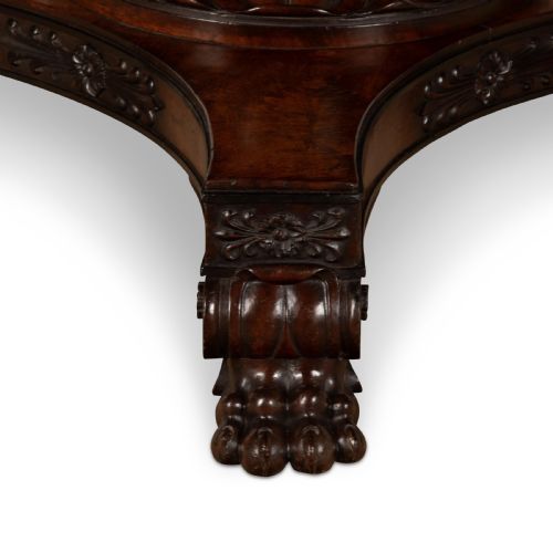 MONUMENTAL REGENCY MAHOGANY CENTRE TABLE - ADDITIONAL PHOTO 11