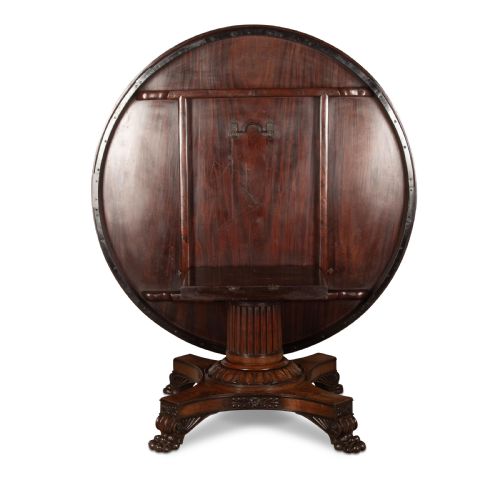 MONUMENTAL REGENCY MAHOGANY CENTRE TABLE - ADDITIONAL PHOTO 13
