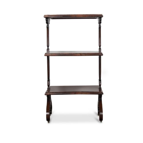 19TH CENTURY ROSEWOOD ETAGERE - ADDITIONAL PHOTO 1