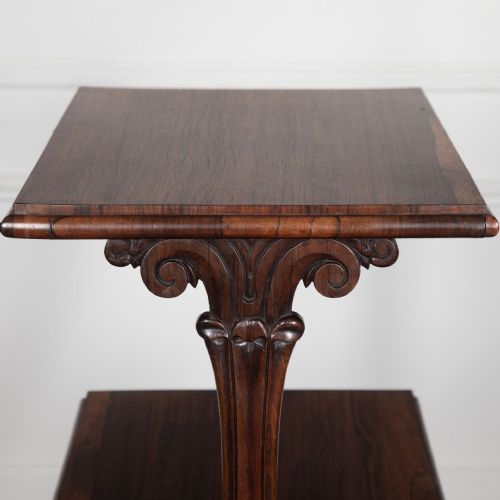 19TH CENTURY ROSEWOOD ETAGERE - ADDITIONAL PHOTO 3