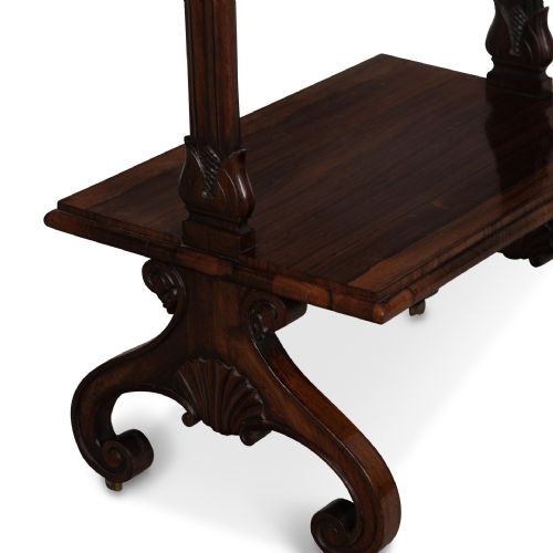 19TH CENTURY ROSEWOOD ETAGERE - ADDITIONAL PHOTO 9
