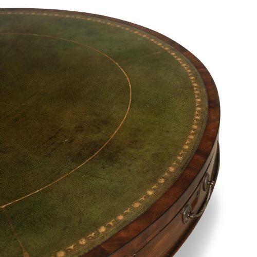 GEO III MAHOGANY DRUM TABLE - ADDITIONAL PHOTO 3
