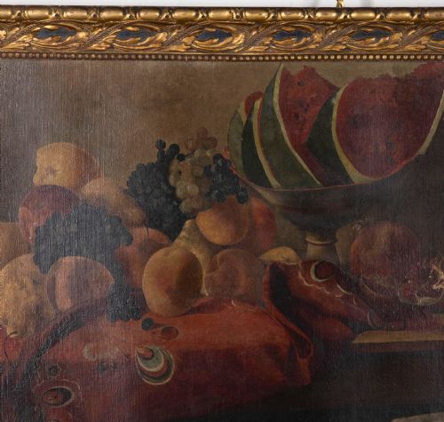 LARGE STILL LIFE OIL PAINTING - ADDITIONAL PHOTO 1