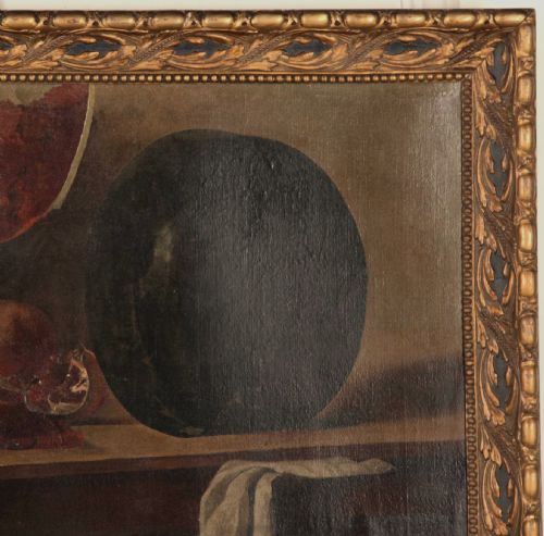 LARGE STILL LIFE OIL PAINTING - ADDITIONAL PHOTO 4