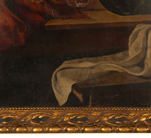 LARGE STILL LIFE OIL PAINTING - ADDITIONAL PHOTO 5