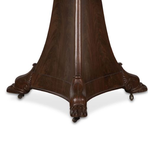 19TH CENTURY MAHOGANY MARBLE TOP GURIDON - ADDITIONAL PHOTO 7