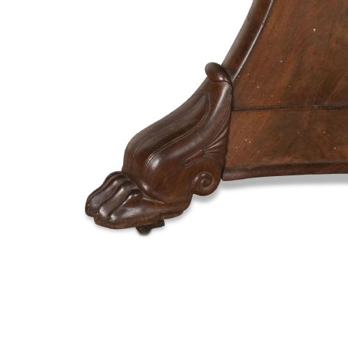 19TH CENTURY MAHOGANY MARBLE TOP GURIDON - ADDITIONAL PHOTO 8