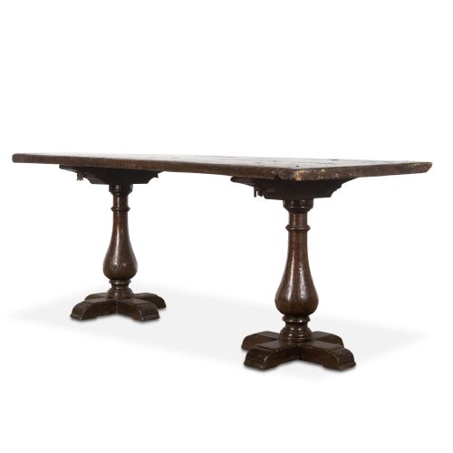 18TH CENTURY OAK REFECTORY TABLE - ADDITIONAL PHOTO 2