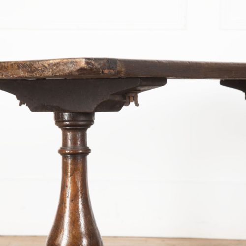 18TH CENTURY OAK REFECTORY TABLE - ADDITIONAL PHOTO 9