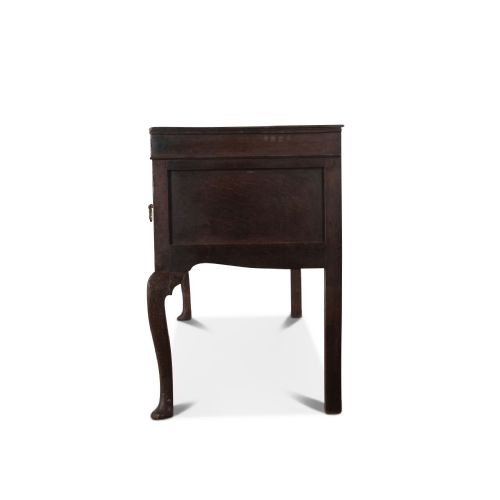 18TH CENTURY GEO III OAK AND MAHOGANY DRESSER - ADDITIONAL PHOTO 8
