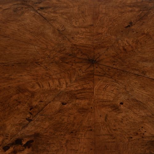 19TH CENTURY BURR OAK CENTRE TABLE - ADDITIONAL PHOTO 6