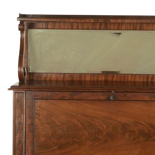 REGENCY MAHOGANY LIBRARY WRITING CABINET - ADDITIONAL PHOTO 4