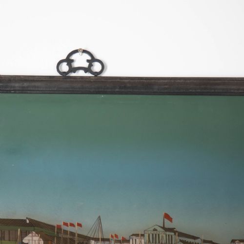 19TH CENTURY CHINESE REVERSE GLASS PAINTING - ADDITIONAL PHOTO 4