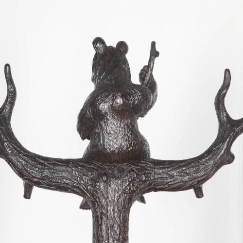 19TH CENTURY CARVED BEAR HALL STAND - ADDITIONAL PHOTO 11