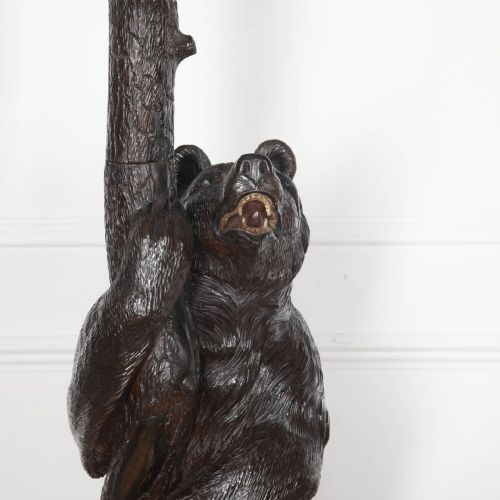 19TH CENTURY CARVED BEAR HALL STAND - ADDITIONAL PHOTO 16