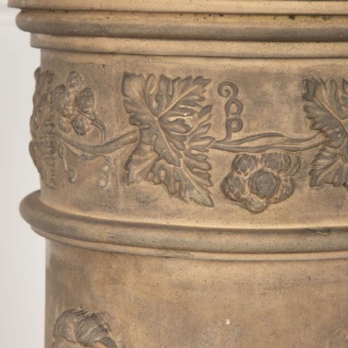 19TH CENTURY NEOCLASSICAL TERRACOTTA PEDESTAL - ADDITIONAL PHOTO 8