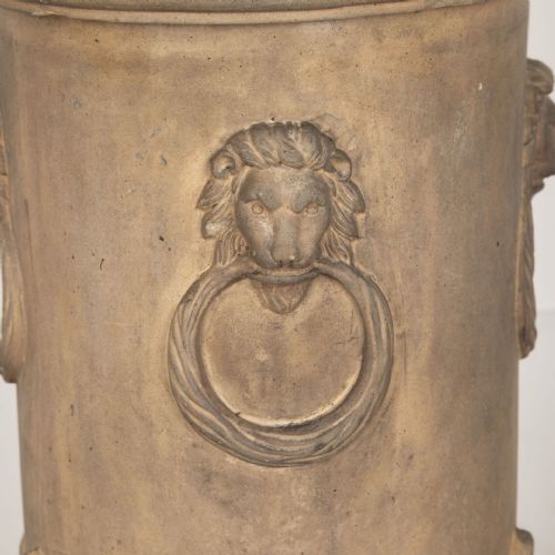 19TH CENTURY NEOCLASSICAL TERRACOTTA PEDESTAL - ADDITIONAL PHOTO 9