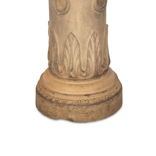 19TH CENTURY NEOCLASSICAL TERRACOTTA PEDESTAL - ADDITIONAL PHOTO 11