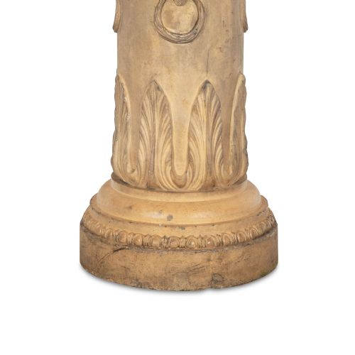 19TH CENTURY NEOCLASSICAL TERRACOTTA PEDESTAL - ADDITIONAL PHOTO 12