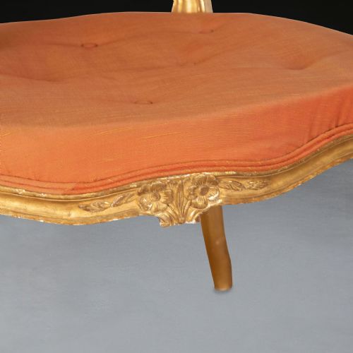 PAIR OF GEO III GILTWOOD OPEN ARMCHAIRS - ADDITIONAL PHOTO 10