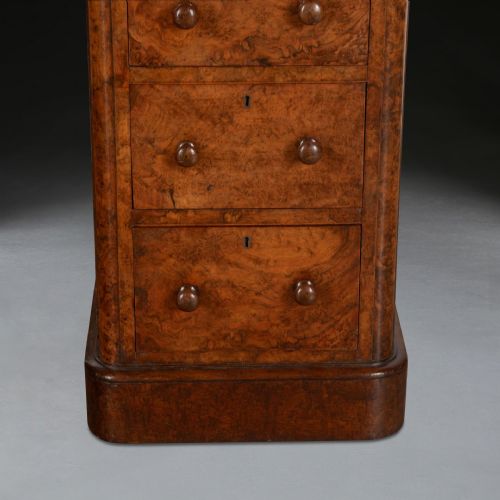 19TH CENTURY BURR WALNUT DESK - ADDITIONAL PHOTO 16