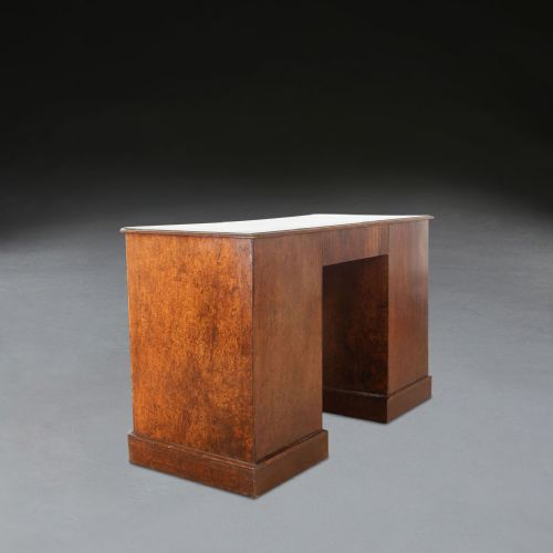 19TH CENTURY BURR WALNUT DESK - ADDITIONAL PHOTO 17