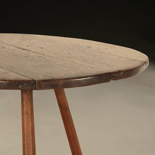 GEO III COUNTRY OAK CRICKET TABLE - ADDITIONAL PHOTO 6