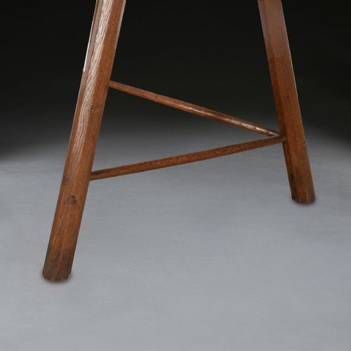 GEO III COUNTRY OAK CRICKET TABLE - ADDITIONAL PHOTO 9