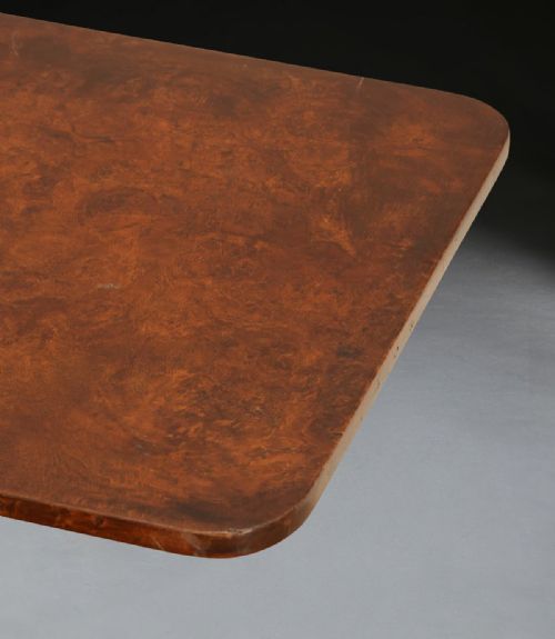PAIR OF BURR ELM OCCASIONAL TABLES - ADDITIONAL PHOTO 6