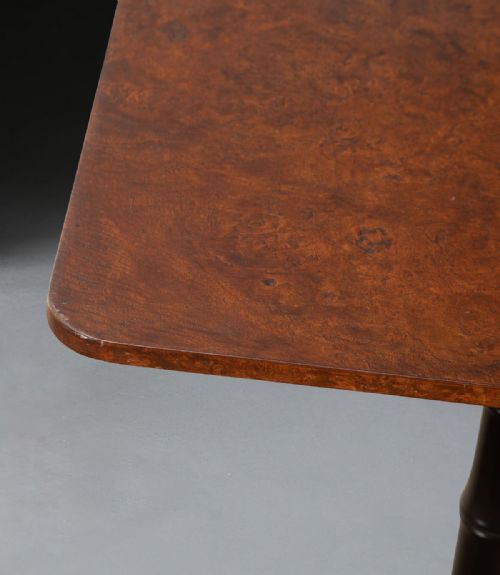 PAIR OF BURR ELM OCCASIONAL TABLES - ADDITIONAL PHOTO 7