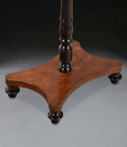 PAIR OF BURR ELM OCCASIONAL TABLES - ADDITIONAL PHOTO 11