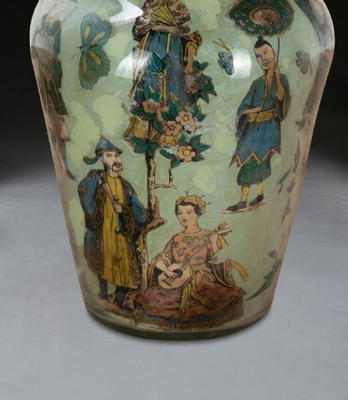 REGENCY DECALCOMANIA VASE - ADDITIONAL PHOTO 3
