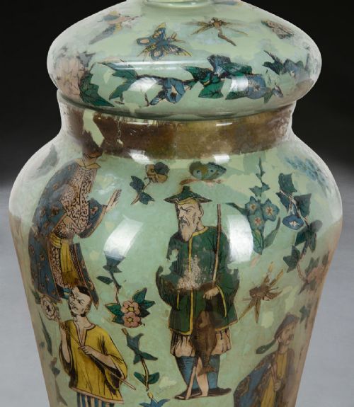 REGENCY DECALCOMANIA VASE - ADDITIONAL PHOTO 4