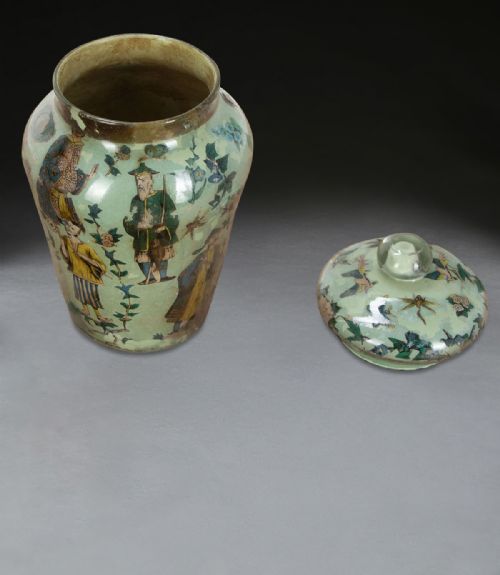 REGENCY DECALCOMANIA VASE - ADDITIONAL PHOTO 6