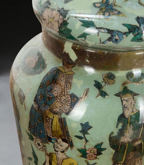 REGENCY DECALCOMANIA VASE - ADDITIONAL PHOTO 7