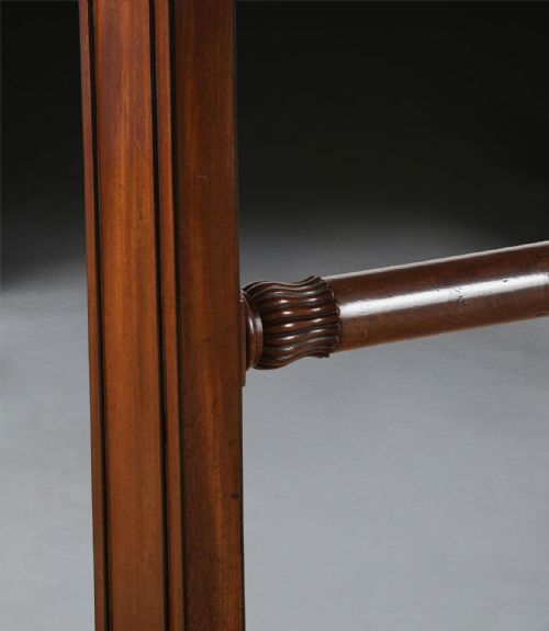 REGENCY MAHOGANY FREESTANDING LIBRARY TABLE - ADDITIONAL PHOTO 8