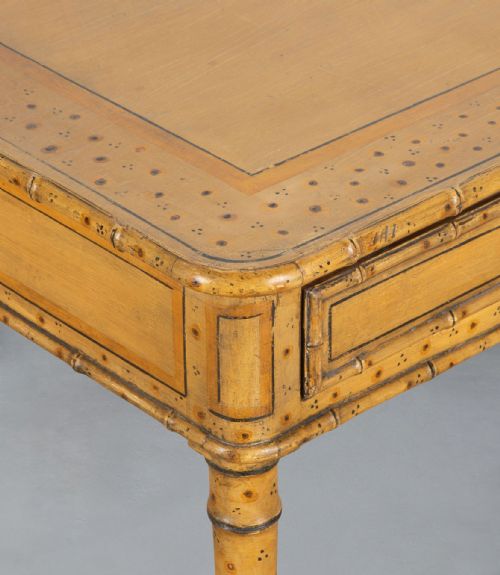 REGENCY DECORATED SIDE TABLE - ADDITIONAL PHOTO 4